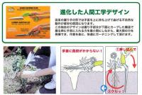 無理なく掘れて手首や腰が疲れにくい、ラクに根っこを掘り起こせる『ラディアス草取りごて』