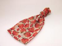 薔薇(バラ)模様☆おしゃれターバン